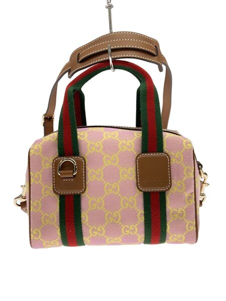 GUCCI(グッチ) / ボストンバッグ/--/PNK/総柄/856055 | 中古品の販売