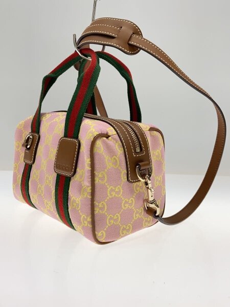 GUCCI(グッチ) / ボストンバッグ/--/PNK/総柄/856055 | 中古品の販売