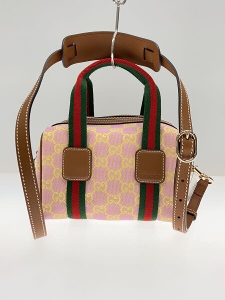 GUCCI(グッチ) / ボストンバッグ/--/PNK/総柄/856055 | 中古品の販売