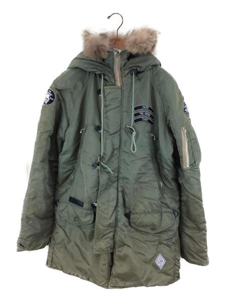 Schott(ショット) / モッズコート/M/ナイロン/KHK/×CRIMIE/EXTREME 