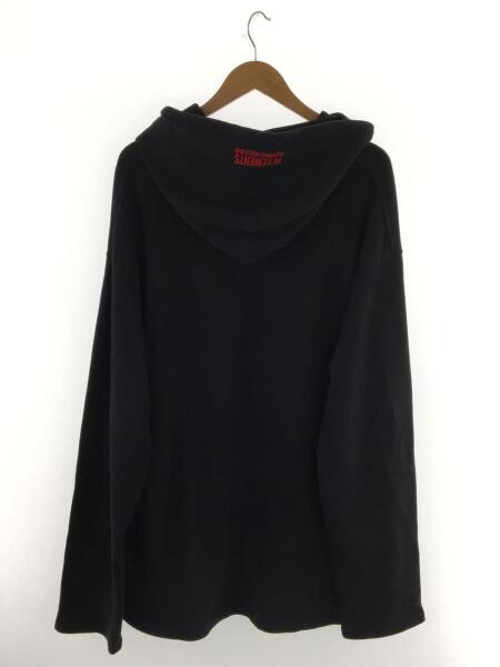 VETEMENTS(ヴェトモン) / パーカー/M/コットン/BLK/MAH18TR23/17AW 