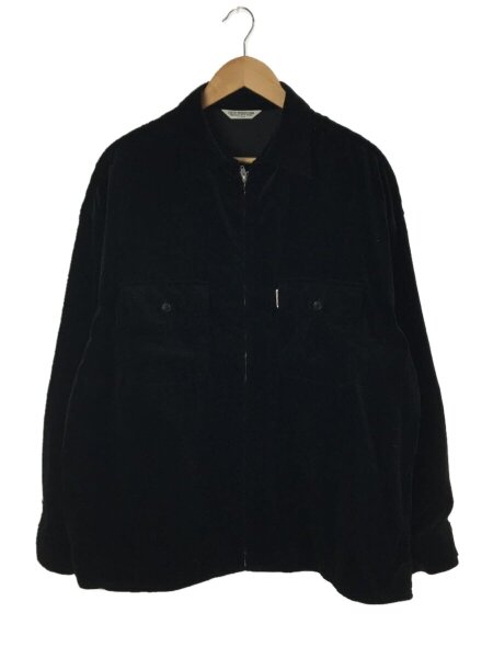 COOTIE(クーティー) / Velour Zip Up Work Shirt/長袖シャツ/XL/ベロア