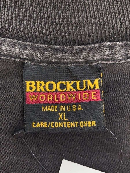 BROCKUM(ブロッカム) / Tシャツ/XL/コットン/BLK/プリント | 古着の