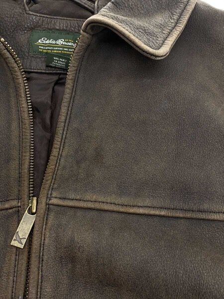 EDDIE BAUER(エディーバウアー) / 00s/レザージャケット・ブルゾン/L