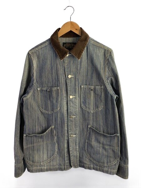 CLUCT(クラクト) / カバーオール/L/コットン/ストライプ | 古着の販売 