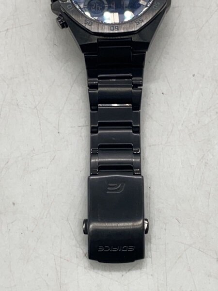 CASIO(カシオ) / クォーツ腕時計_EDIFICE/デジタル/BLK/BLK | 中古品の 