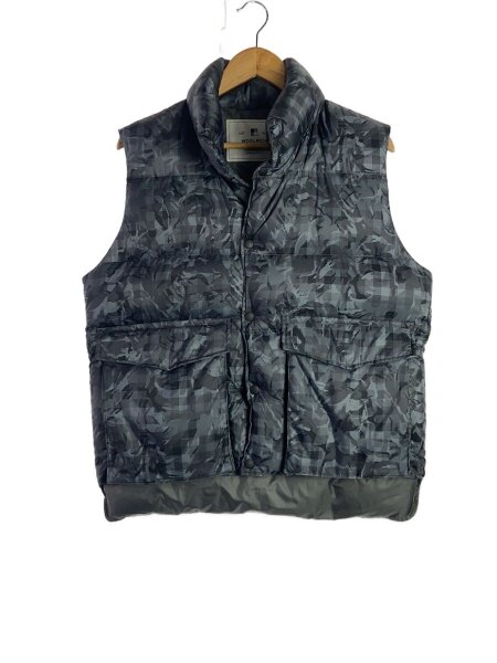 Woolrich(ウールリッチ) / ダウンベスト/M/ポリエステル/GRY/カモフラ 