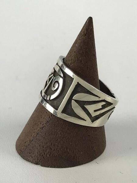 Hopi([インディアンジュエリー]ホピ) / オーバーレイリング/SILVER/16