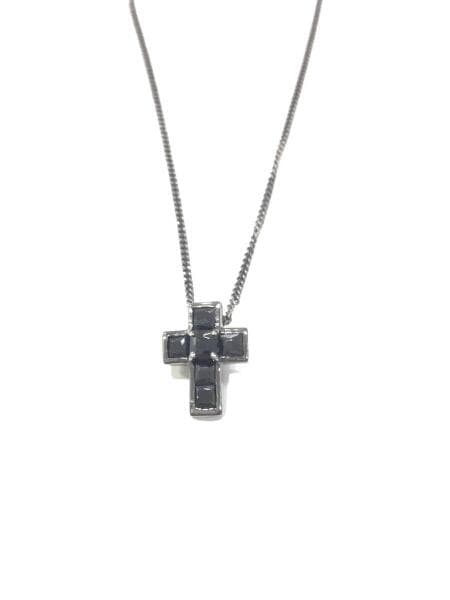 GIORGIO ARMANI(ジョルジオアルマーニ) / ネックレス/--/BLK/トップ有 
