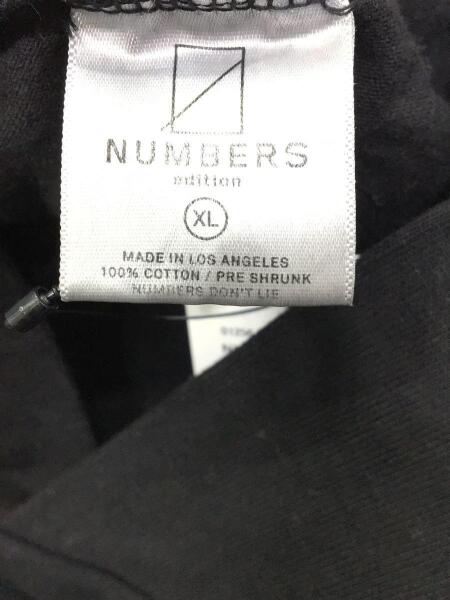 NUMBERS edition(ナンバーズエディション) / パーカー/XL/コットン/BLK 