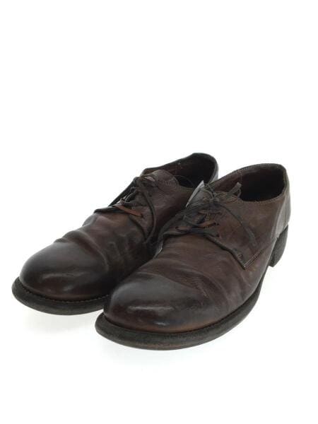 GUIDI(グイディ) / BABY CALF DERBY SHOES/ドレスシューズ/42/BRW 
