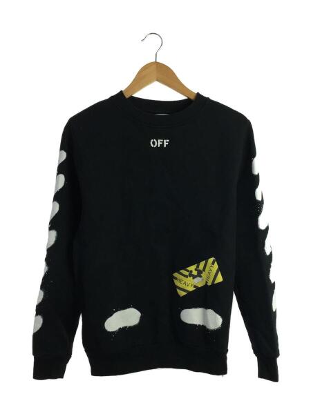 OFF-WHITE(オフホワイト) / 17SS/DIAG SPRAY CREWNECK/スウェット/XS  