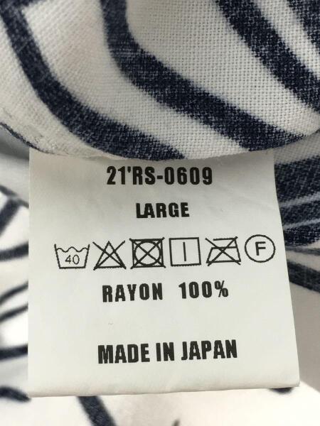 RATS ALOHA SHIRT ラッツ アロハシャツ Lサイズ 古着 美品 RATS(ラッツ) / アロハシャツ/L/--/WHT/総柄 | 古着の販売・通販なら