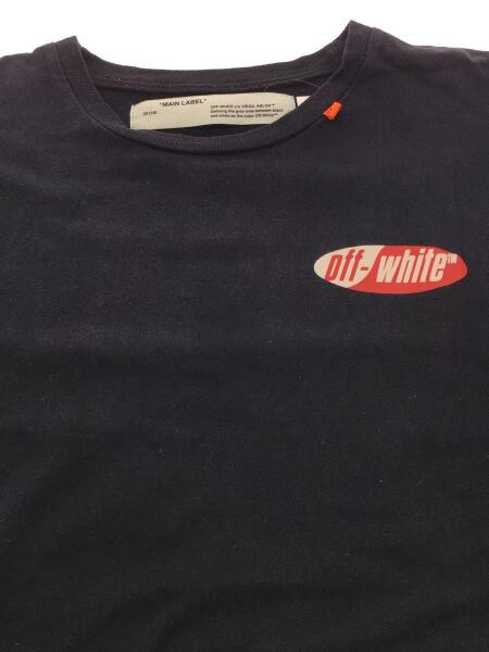 OFF-WHITE(オフホワイト) / 19SS SPLIT LOGO S／S OVER TEE/S/BLK 
