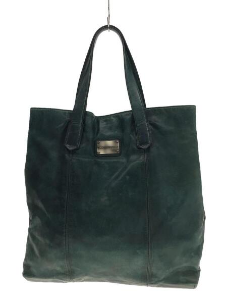 DOLCE&GABBANA(ドルチェアンドガッバーナ) / トートバッグ/レザー/GRN 