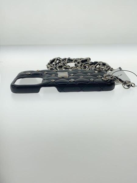 Darich キルティングビジューiPhoneケース ブラック iPhone15 Darich