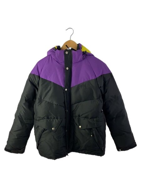Stussy ダウンジャケット ブラック/パープル パープル（紫）系 STUSSY(ステューシー) ダウンジャケット(メンズ