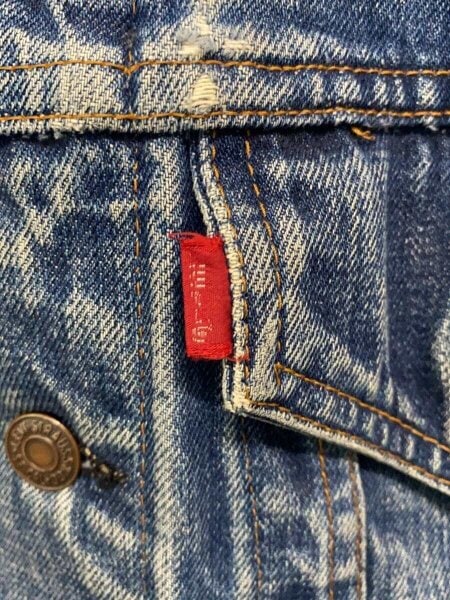 Levi's(リーバイス) / スモールe/刻印529/パッチ欠損/4th/Gジャン/38