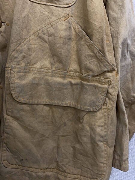 ROEBUCKS × sears / 50s/ハンティング/VINTAGE/VT/穴あき/ジャケット/--/コットン/CML/無地// ROEBUCKS(ローバックス) / 50s/ハンティング/VINTAGE/VT/穴あき