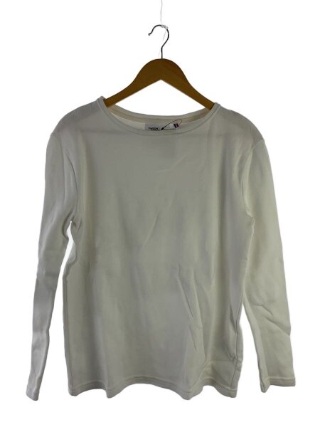 MAISON CORNICHON(メゾンコルニション) / 長袖Tシャツ/1/コットン/WHT 