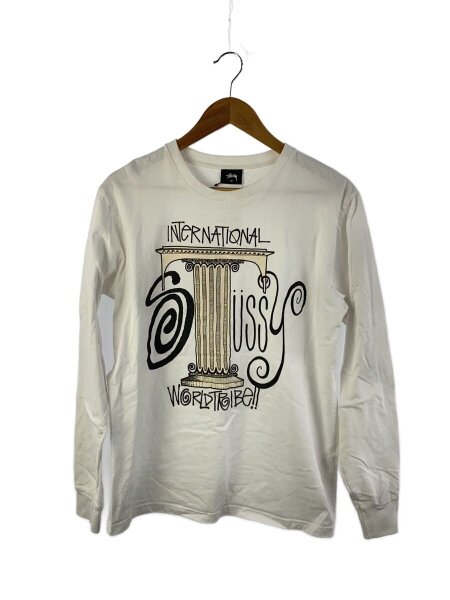 STUSSY(ステューシー) / WORLD TRIBe/長袖Tシャツ/M/コットン/WHT 
