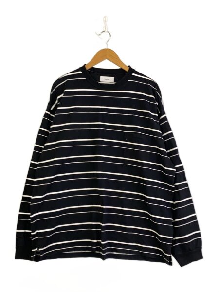 marka(マーカ) / ボーダーLS/長袖Tシャツ/S/コットン/BLK/ボーダー 