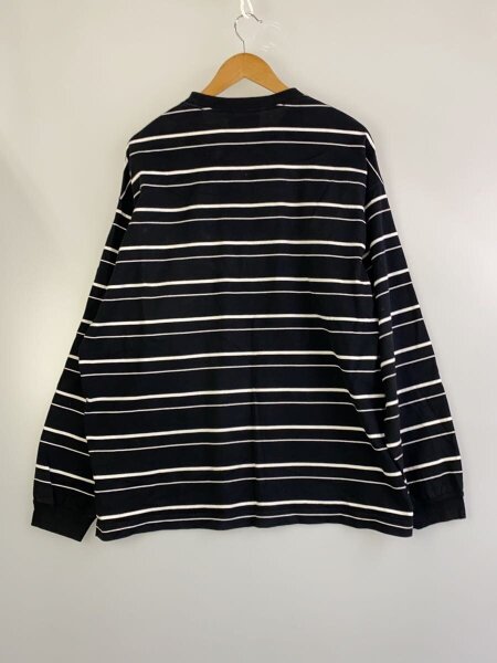 marka(マーカ) / ボーダーLS/長袖Tシャツ/S/コットン/BLK/ボーダー 