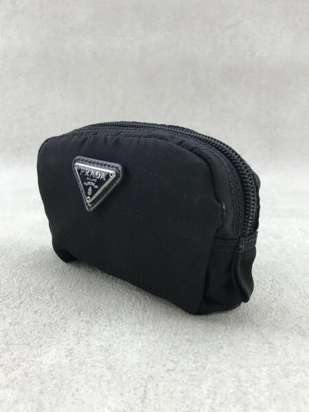 PRADA(プラダ) / ポーチ/ナイロン/BLK/無地/サフィアーノ | 中古品の 