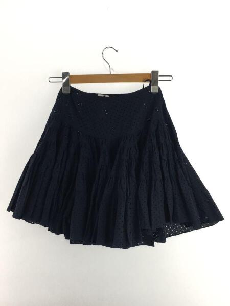ALAIA(アライア) / スカート/36/コットン/NVY/無地/7S9J144CTL48 C541 