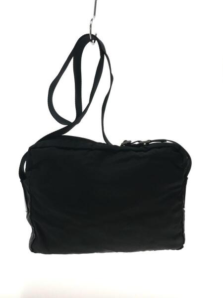 PRADA プラダ 三角プレート ナイロン ショルダーバッグ ブラック 【中古】 PRADA(プラダ) / ショルダーバッグ/ナイロン/BLK/三角プレート | 中古