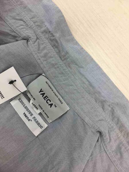 YAECA PARK ストライプシャツジャケット Lサイズ ヤエカ｜男性用