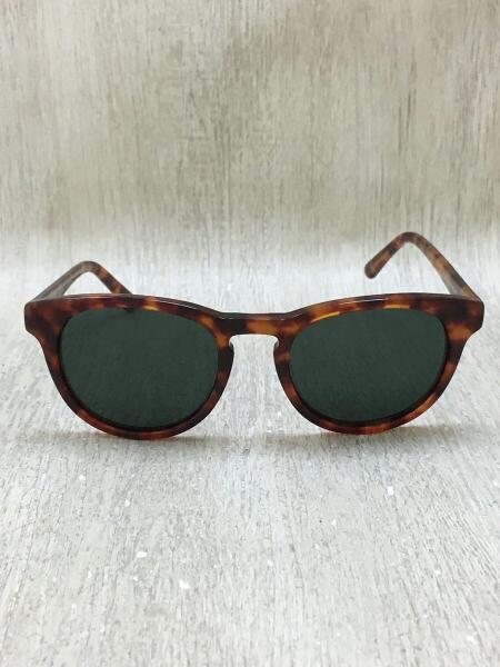 HAN KJOBENHAVN/カラーレンズ/サングラス/ウェリントン/プラスチック/BLK joker サングラス メンズ 薄い 色 横長 長方形 四角 太 フレーム