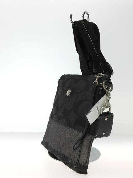 COACH(コーチ) / ショルダーバッグ/キャンバス/BLK/総柄/シグネチャー