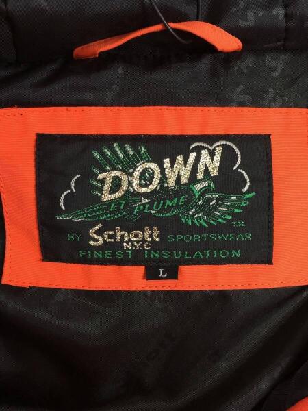 Schott(ショット) / ダウンジャケット/L/ナイロン/ORN/無地/3172024