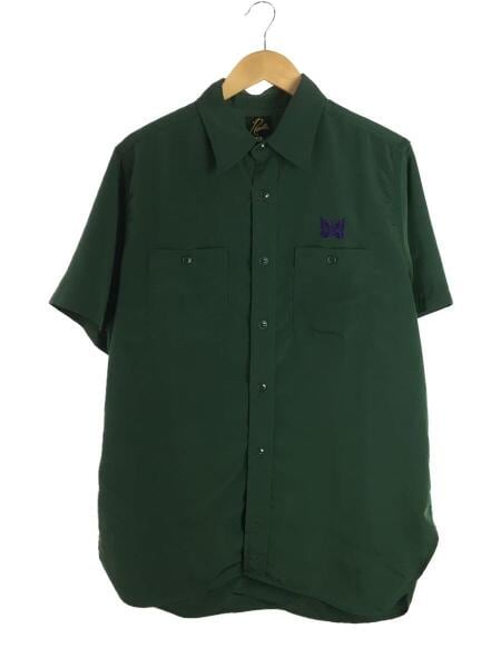Needles(ニードルズ) / 21SS/S/S WORK SHIRT/POLY CLOTH/半袖シャツ/M 