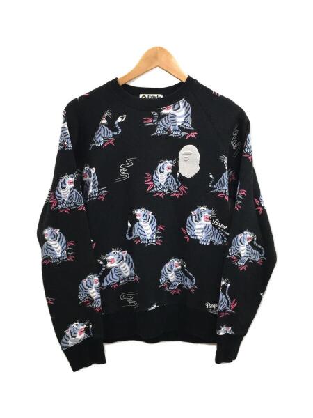 A BATHING APE(アベイシングエイプ) / TIGER PATTERN CREWNECK 