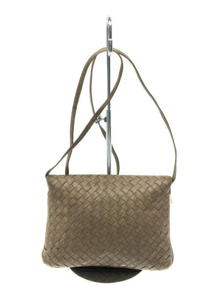 BOTTEGA ショルダーバッグ カーキ レザー BOTTEGA ショルダーバッグ カーキ レザー BOTTEGA VENETA(ボッテガ