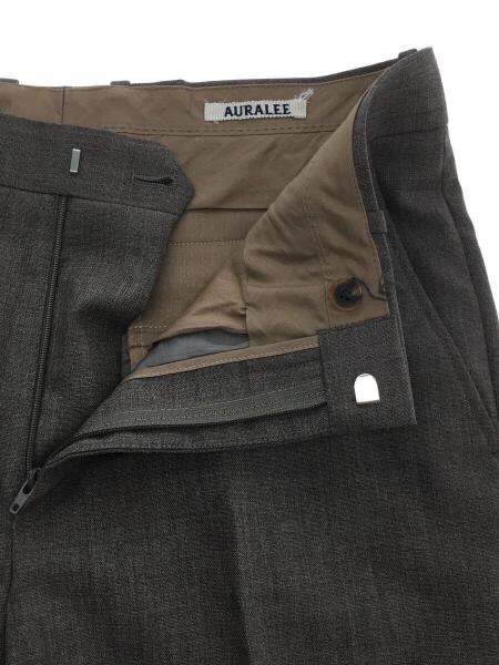AURALEE(オーラリー) / 20AW/Bluefaced Wool Slacks/スラックスパンツ