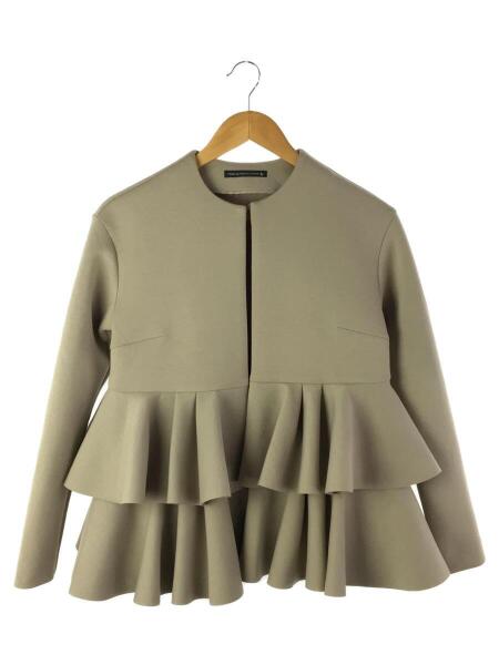 TAURU by MARIKI OIKAWA ツルバイ フリルジャケット 黒 TSURU by