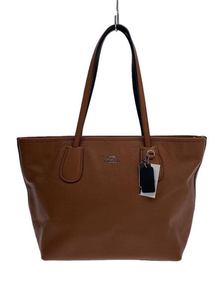 COACH(コーチ) / トートバッグ/フェイクレザー/ブラウン | 中古品の