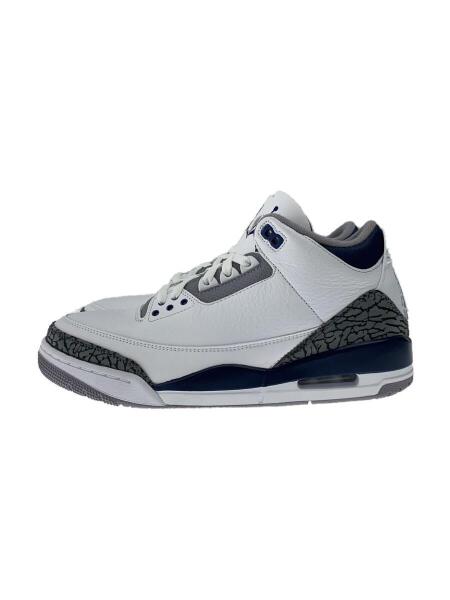 NIKE(ナイキ) / AIR JORDAN 3 RETRO MIDNIGHT NAVY/28cm/ホワイト 
