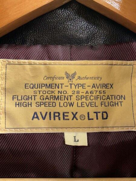 AVIREX(アヴィレックス) / M-65/レザージャケット・ブルゾン/L/山羊革