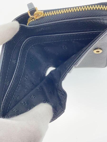 TORY BURCH(トリーバーチ) / 2つ折り財布/レザー/BLK/レディース