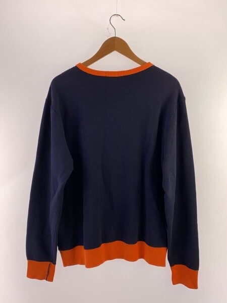 POLO RALPH LAUREN / ウルフカレッジクルースウェット・スウェット/L/コットン/NVY POLO RALPH LAUREN(ポロラルフローレン) / ウルフカレッジクルー
