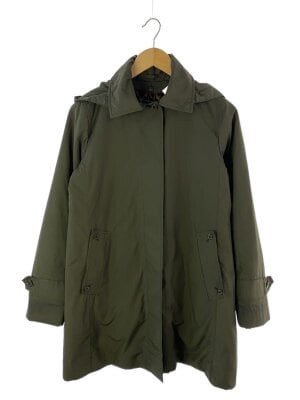 Aquascutum / フード付きコート/S/ナイロン/NVY/a9760354 Aquascutum(アクアスキュータム) / フード付きコート/S/ナイロン/NVY