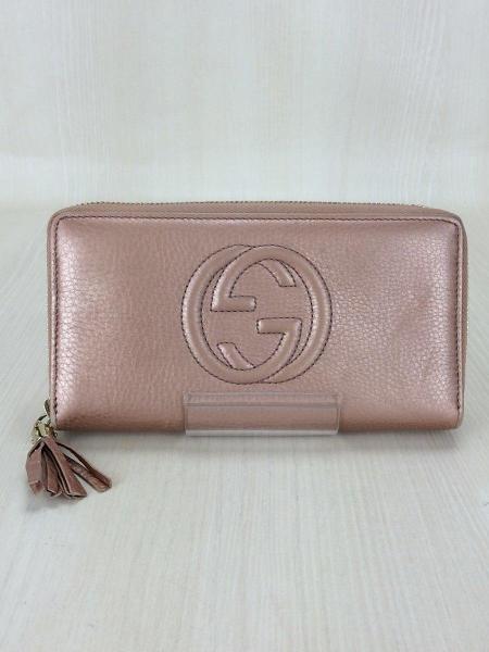 GUCCI(グッチ) / 長財布/レザー/PNK/レディース/303004 478442 