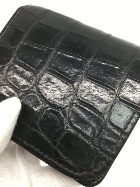 WILD SWANS(ワイルドスワンズ) / 2つ折り財布/レザー/BLK/メンズ/WS