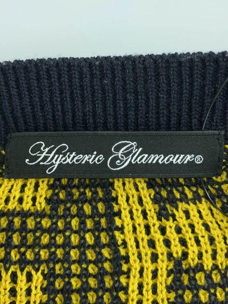 HYSTERIC GLAMOUR / ニット・セーター(薄手)/FREE/ポリエステル/BLK/01201NS02 HYSTERIC GLAMOUR(ヒステリックグラマー) / セーター(薄手)/FREE