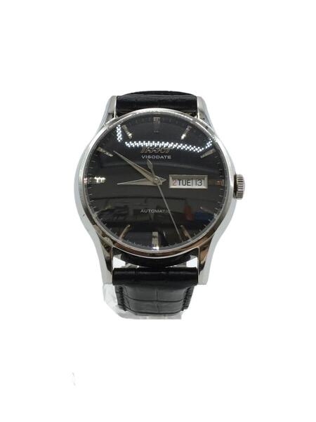 TISSOT(ティソ) / 自動巻腕時計/アナログ/レザー/BLK/BLK/T019430 