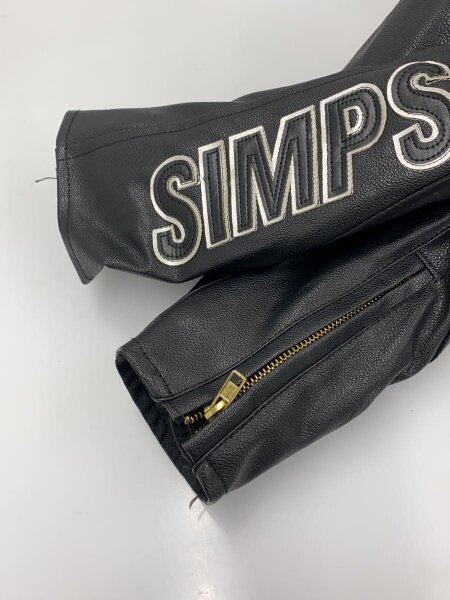SIMPSON(シンプソン) / レザージャケット・ブルゾン/L/--/BLK | 古着の